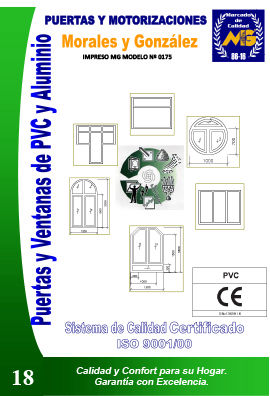 PUERTAS Y VENTANAS PVC Y ALUMINIO