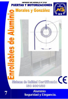 ENROLLABLES DE ALUMINIO